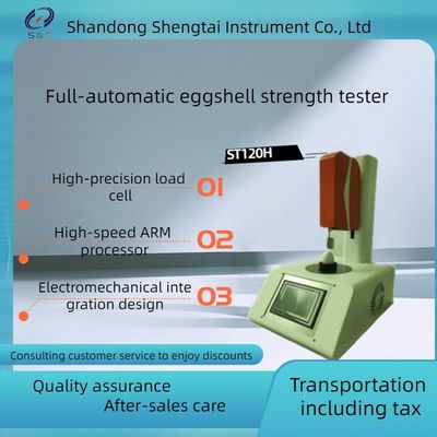 Poultry egg shell quality ST120H fully automatic eggshell strength measurement mechatronics integration