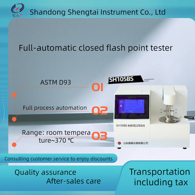 ASTM D93 Fully Automatic Closed Flash Point Tester For Petroleum Products SH105BS