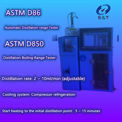 ASTM D86 Diesel Fuel Testing Equipment Automatic Distillation Boiling Range Tester