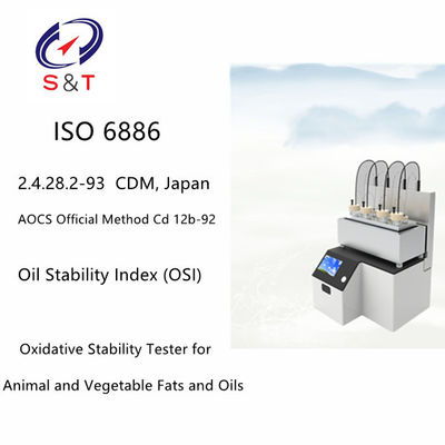 ISO 6886 Edible Oil Testing Equipment Animal Vegetable Fats Oils Oxidative Stability Tester