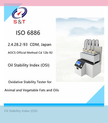 ISO 6886 Edible Oil Testing Equipment Animal Vegetable Fats Oils Oxidative Stability Tester