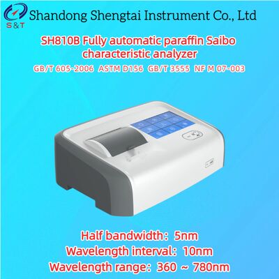 Φ40mm Fully Automatic Paraffin Saibo Characteristic Analyzer Wavelength 360 ～ 780nm ASTM D156