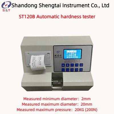 Automatic Grain And Feed Hardness Tester Measurement 20KG Or 200N ST120B