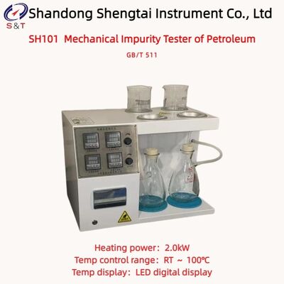 Gasoline Engine Oil Mechanical Impurity Analyzer RT ～ 100℃ Metal Bath Heating GB/T 511