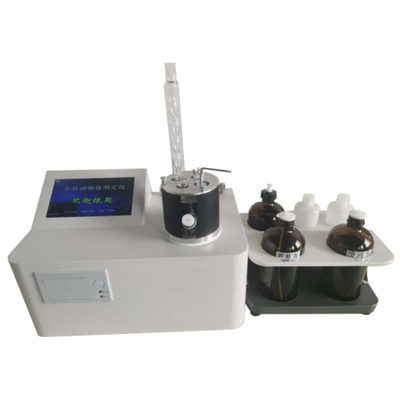 ASTM D974 Auto Diesel Oil Acid Analyzer RGB Color Sensor 0.001 ～ 2.0mgKOH/G