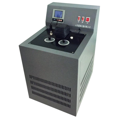 2 Holes Petroleum Pour Point Analyzer RT ～ -70℃ LCD Display Alcohol Bath ASTM D97