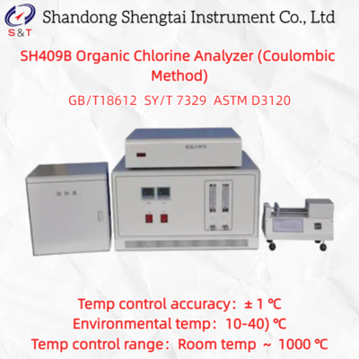 SH409B Organic Chlorine Analyzer Coulombic Method 0.3-10000mg/L
