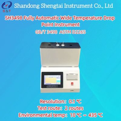 SH3498 Automatic Wide Temperature Drop Point Instrument ASTM D2265