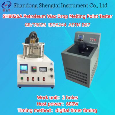 2-Hole Manual Petroleum Wax Melting Point Tester -10℃ to 110℃