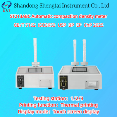 Automatic Compaction Density Tester for Ceramic Powder with Max 400rpm and Sample 500g ISO 3953