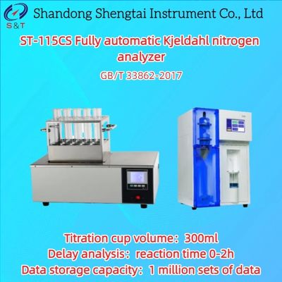 0.2μL/Step Pompa di titolazione del collettore automatico di analisi Kjeldahl 0.1 ‰ 240mgN GB/T 33862