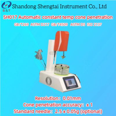 Penetrazione cono a temperatura costante automatica 0 - 700CPT Fango refrattario ASTM D217