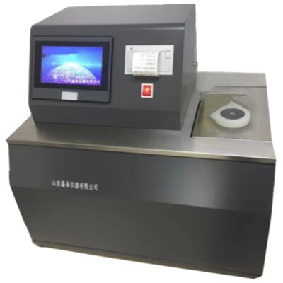 Single Hole Automatic Pour Point Tester +30℃ ～ -70℃ Metal Bath ASTM D97