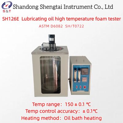 2 Tubi Olio Lubrificante Tester Schiuma Alta Temperatura 0 ～ 150 ± 0.1 ℃ ASTM D6082