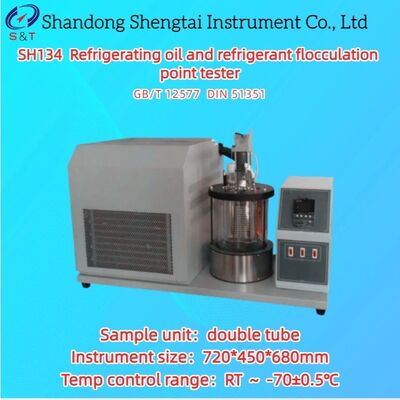 Tester per il punto di flocculazione di olio refrigerante e refrigerante RT ～ -70±0.5℃ GB/T 12577