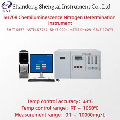 Strumento per la determinazione dell'azoto per chemiluminescenza 0.1 ～ 10000mg/L ASTM D4629