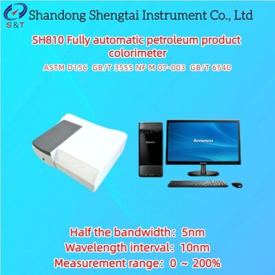 Colorimetro del carburante per aerei completamente automatico CLEDs Φ 40Mm Misura 0 ?? 200% ASTM D156