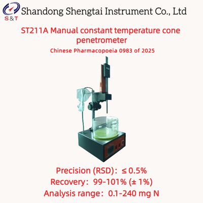 Lanolin Manuale Constante Temp Cone Penetration Tester Misura 0 - 70mm ST211A
