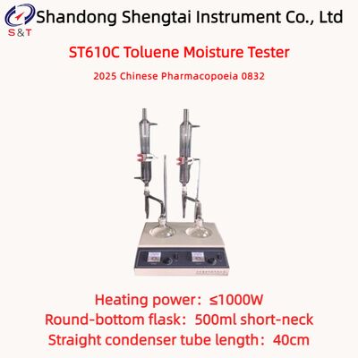 Preparazione Metodo toluene Dual Humidity Tester 500 ml Short-Neck ST610C
