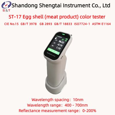 400 ～ 700nm Wavelength Egg Shell Meat Product Color Tester Aperture Φ4mm ASTM E1164