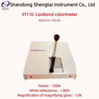 1.9X Colorimetro Lovibond per olio commestibile Rosso 0.1 ¢ 79.9 Unità Lovibond AOCS CC 13E-92