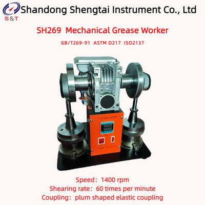 ASTM D217 Lubrificante Grease Mechanical Operator Stroke di lavoro 67 - 71mm Tasso di taglio 60cpm
