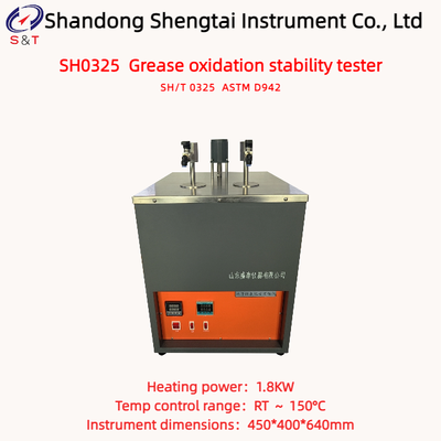 ASTM D 942 Tester di stabilità dell'ossidazione a doppio foro per i grassi lubrificanti RT ¥ 150°C