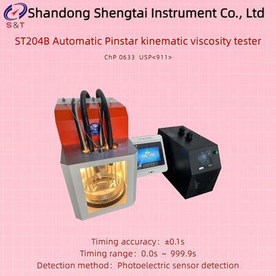 Analizzatore di viscosità cinematica Auto Medicant Pinstar 10 ～ 100℃ Misura 0.6 ～ 17000 Mm²/S ChP 0633