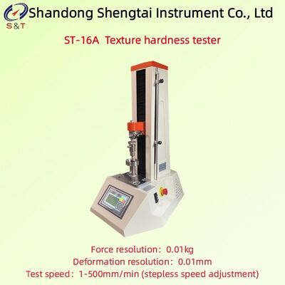 Tester di durezza della consistenza Velocità di prova 1 - 500 mm/min Durezza pellet mangime granulare Display LCD ST-16A