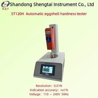 Tester automatico durezza guscio d'uovo Misura 0 ～ 200N Velocità di prova 0,5 ～ 20mm/S ST120H